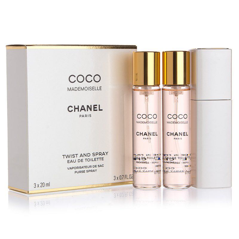 blok vare Flere Chanel Coco Mademoiselle Twist Spray edt 3pcs 20ml | Ichiban Perfumes &  Cosmetics