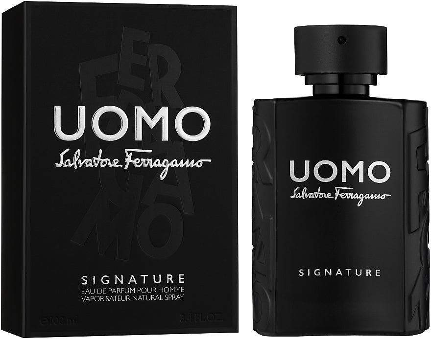 tablero Haz todo con mi poder combinar Salvatore Ferragamo Uomo Signature edt 100ml | Ichiban Perfumes & Cosmetics