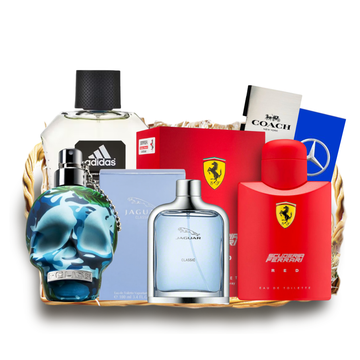 Cesta Ferrari Red 6pcs