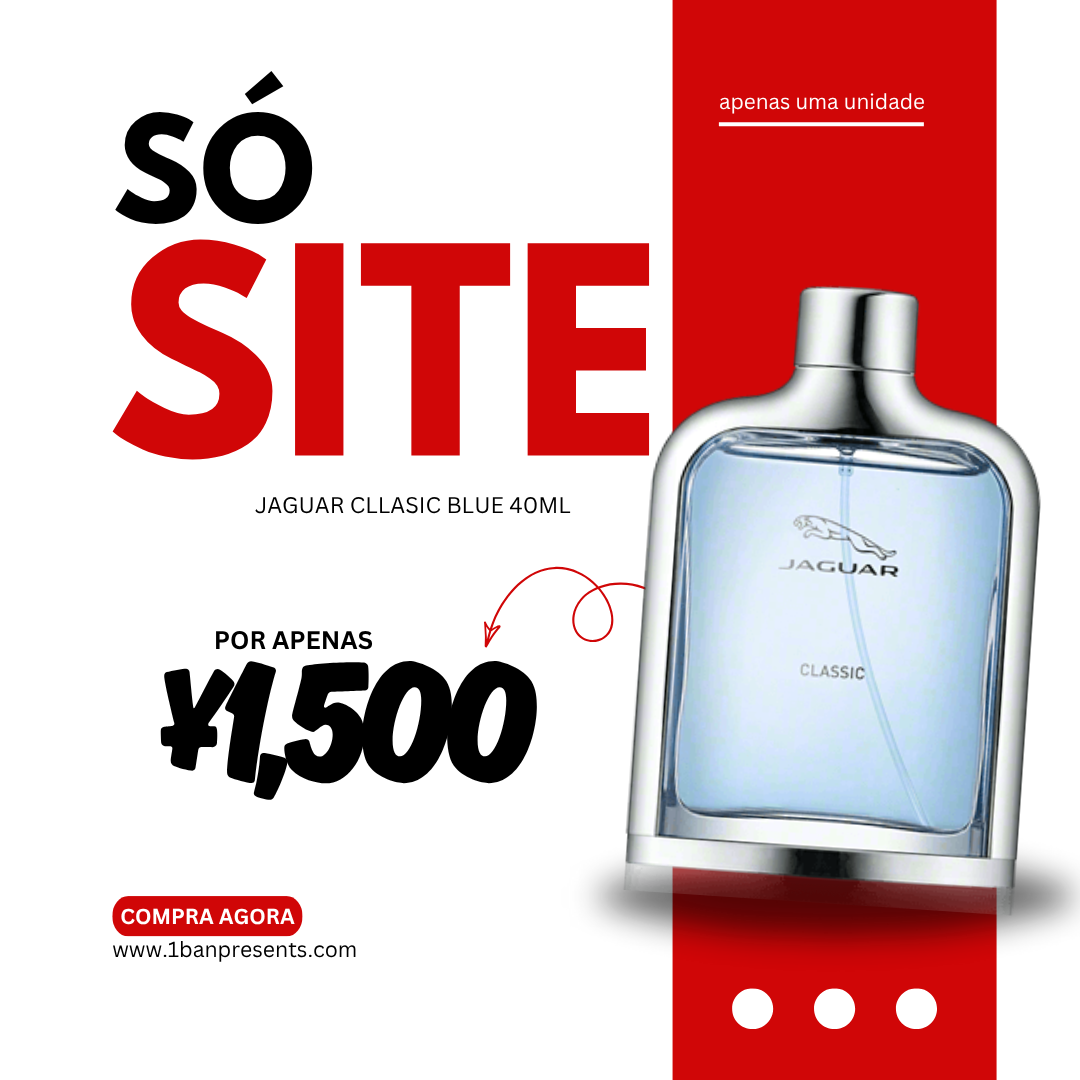 Jaguar Classic Blue Edt 40ml -Outlet