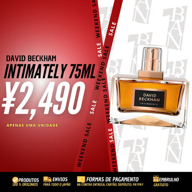 BF David Beckham Intimately Beckham Men Edt 75ml