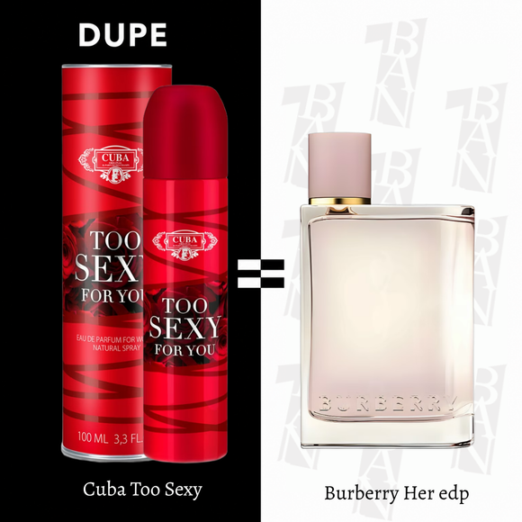 Cuba Too Sexy For You For Woman Edp 100ml