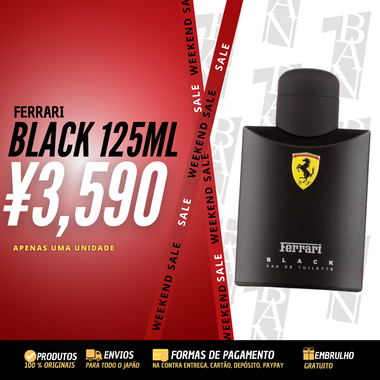 BF Ferrari Black edt 125ml