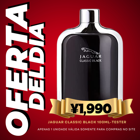 Jaguar Classic Black Edt 100ml Tester