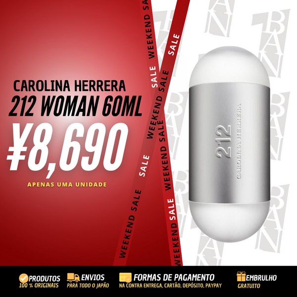 Carolina Herrera 212 Woman edt 60ml Ichiban Perfumes Cosmetics