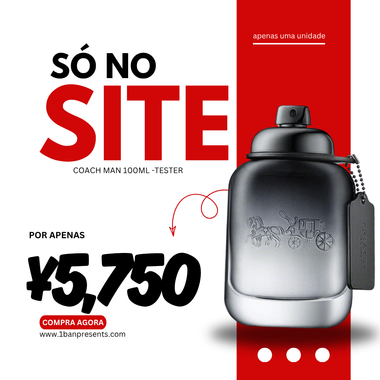 Coach for Men edt 100ml - Tester