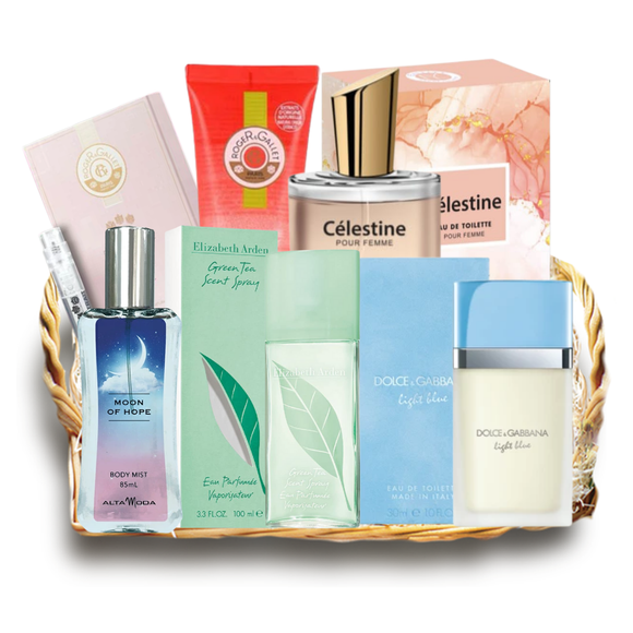 Cesta DG Light blue 6pcs