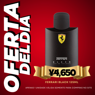 Ferrari Black  Edt 125ml