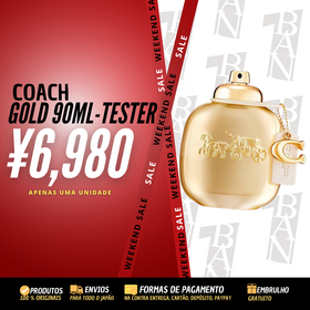 BF Coach Gold edp 90ml - Tester