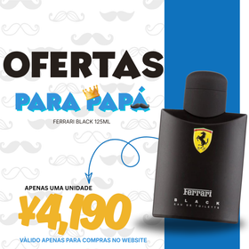 Ferrari Black edt 125ml