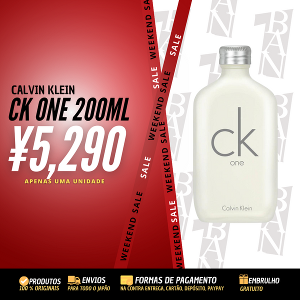 Calvin Klein Ck One edt 200ml