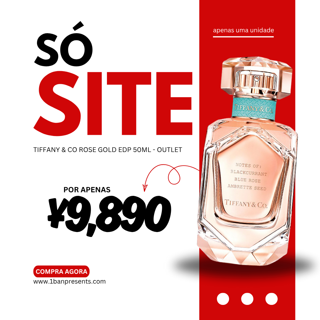 Tiffany Rose Gold Edp 50ml-Outlet