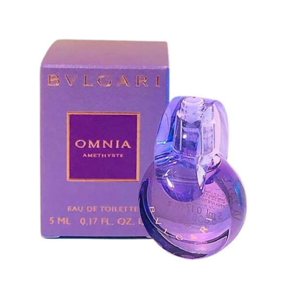 Bvlgari Omnia Amethyste edt 5ml Mini Perfume Ichiban Perfumes Cosmetics