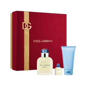 Dolce Gabbana Light Blue pour homme Set 3pcs