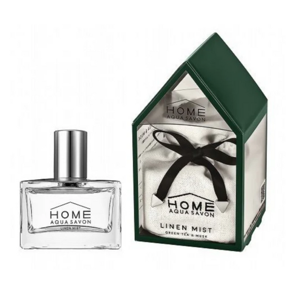 Home Aqua Savon Linen Mist Green Tea & Musk 50ml