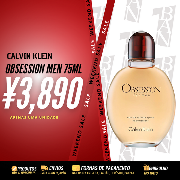 Calvin Klein Obsession For Men Edt 75ml