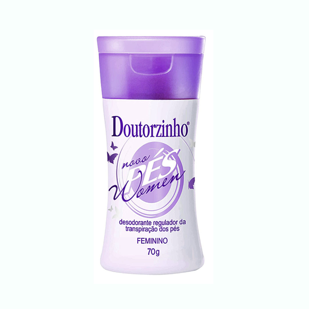 Doutorzinho Creme desodorante para pes de mulher 70g