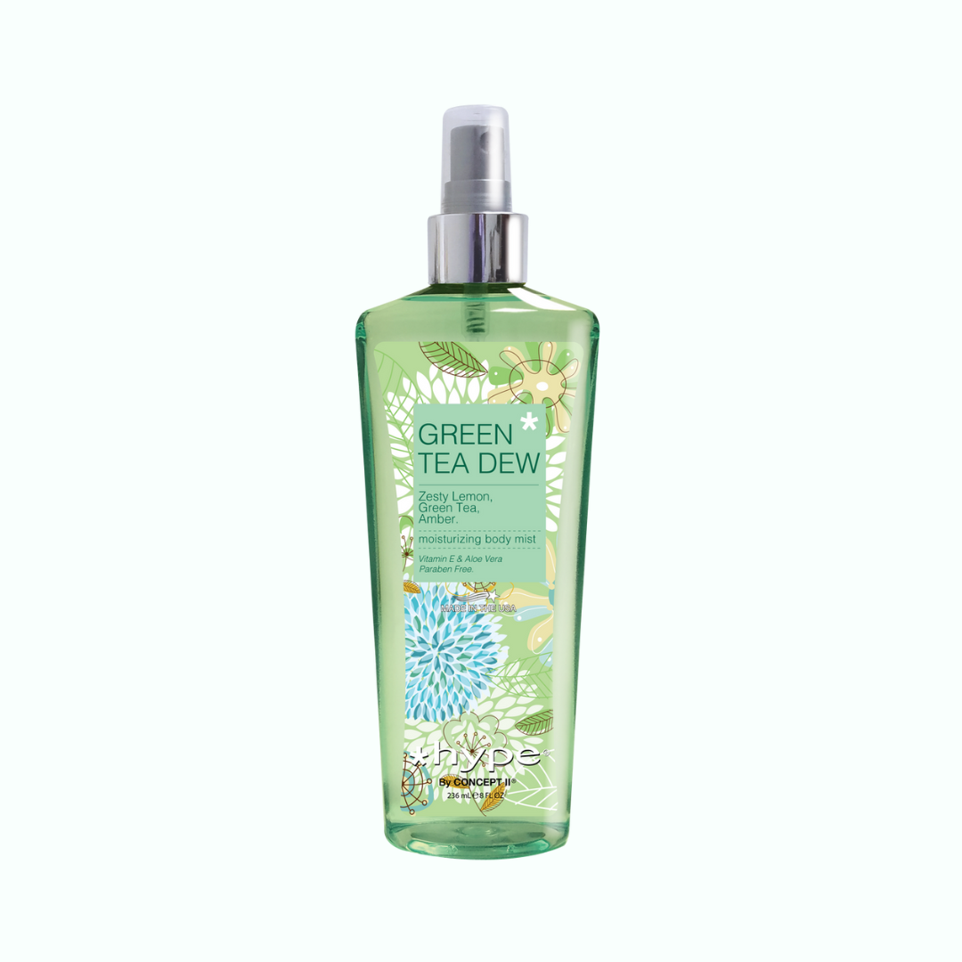 Concept  II Hype Green Tea Dew Body Mist 236ml Green
