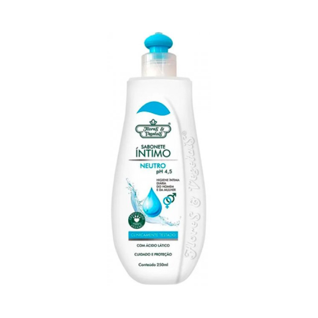Flores E Vegetais Neutro Sabonete Intimo 250ml