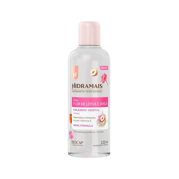 Hidramais Flor De Lotus E Avela Oleo 120ml