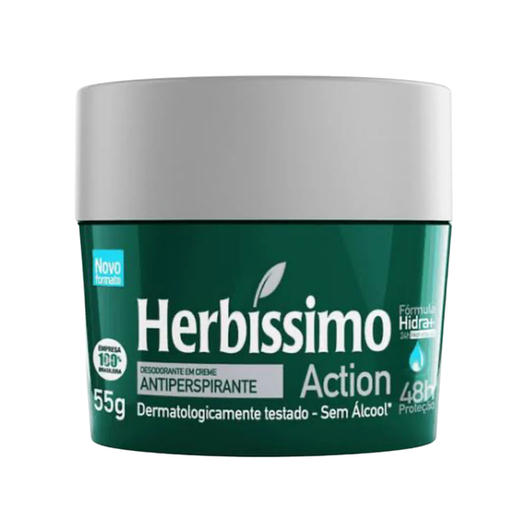 Herbissimo Action Desodorante Em Creme 55G