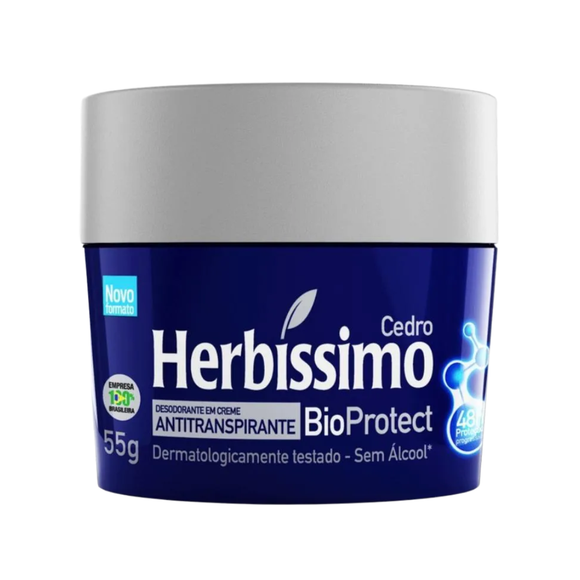 Herbissimo Cedro Desodorante Em Creme 55g