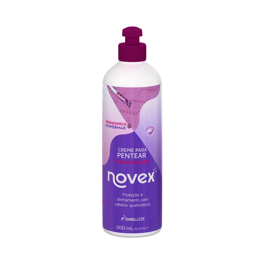 Novex Hialuronico Powermax Harmonizacao Capilar Creme Para Pentear 300ml