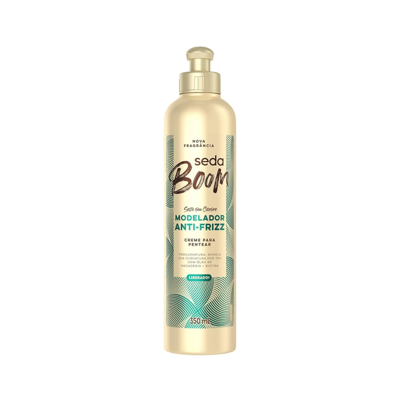 Seda Boom Modelador Antifrizz Creme Para Pentear 350ml
