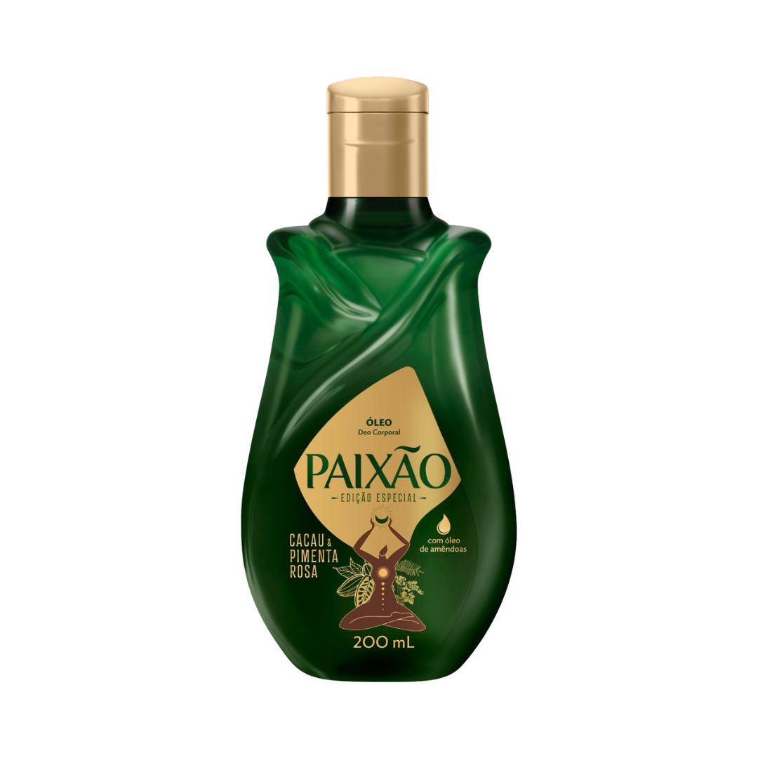 Paixao Cacau E Pimenta Rosa Oleo De Amendoas 200ml