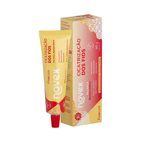 Novex Mascara De Hidratacap Cicatrizacao Dos Fios 80g
