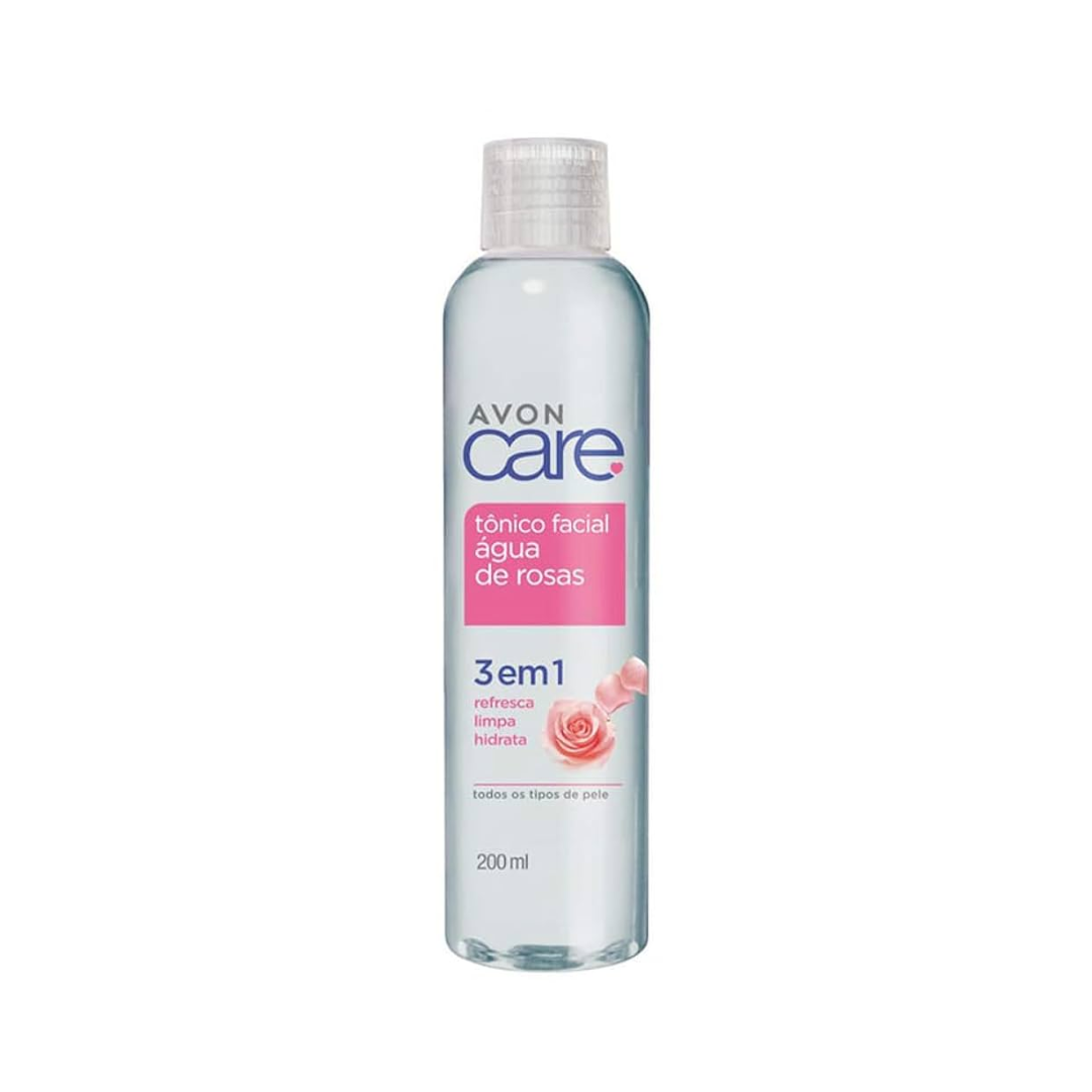 Avon Care Agua De Rosas Tonico Facial 200ml