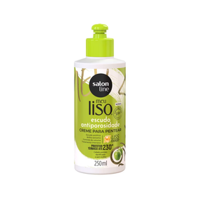 Salon Line Meu Liso Escudo Antiporosidade Creme Para Pentear 250ml