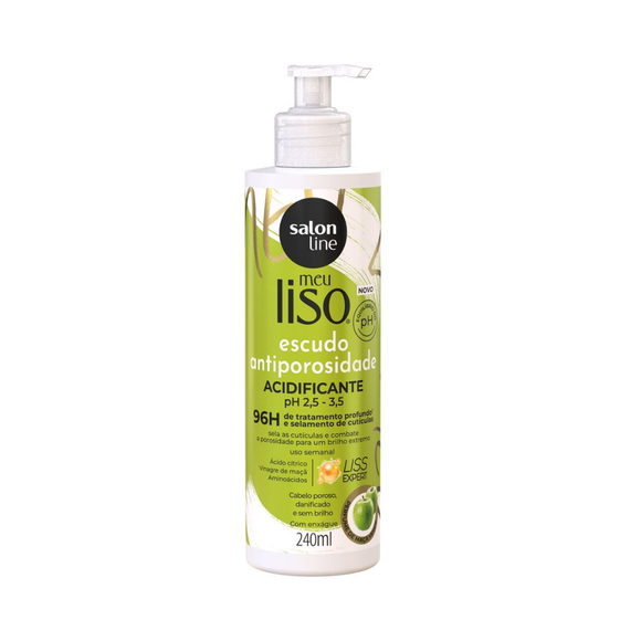 Salon Line Meu Liso Escudo Antiporosidade Acidificante 240ml