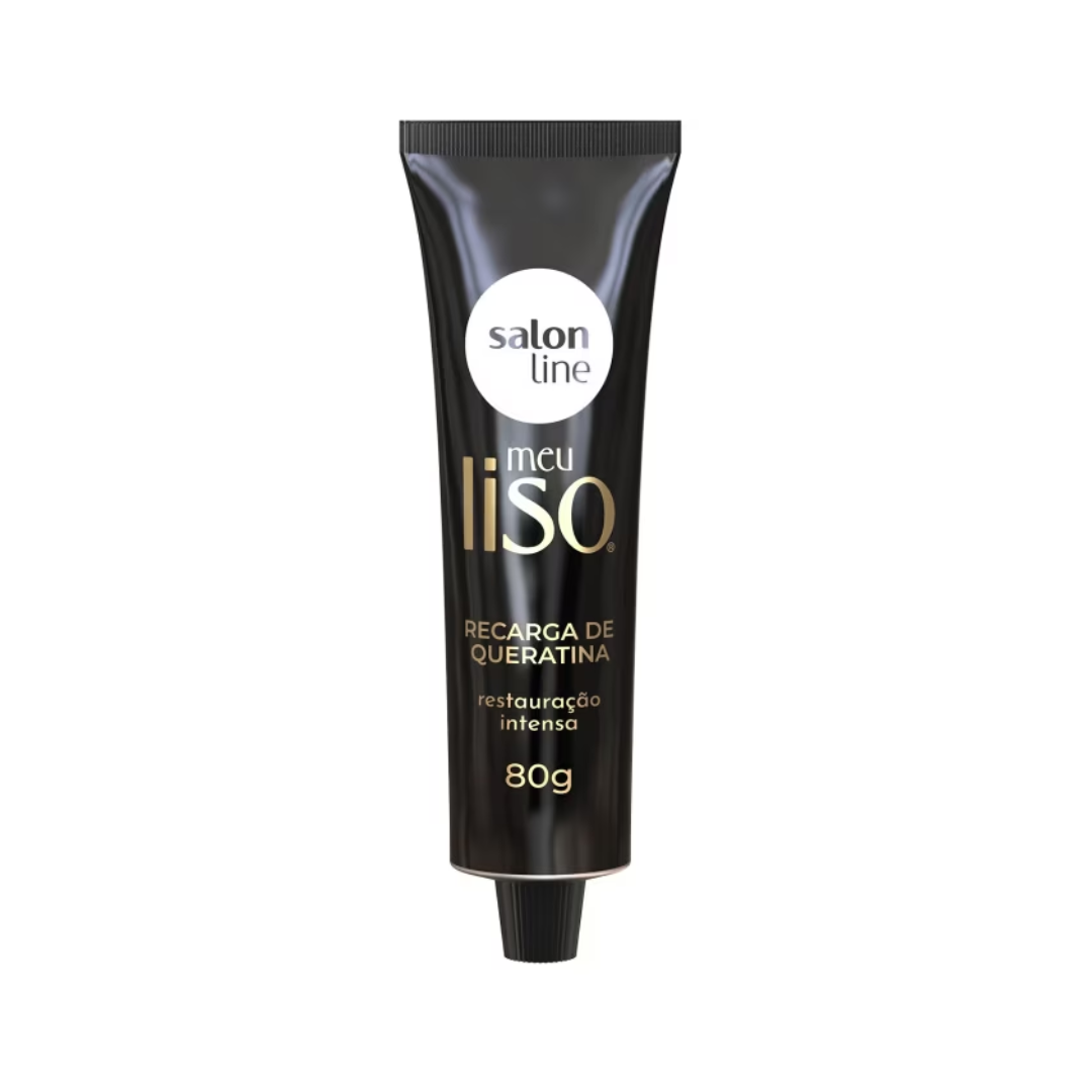 Salon Line Meu Liso Restauracao Intensa Recarga De Queratina 80g