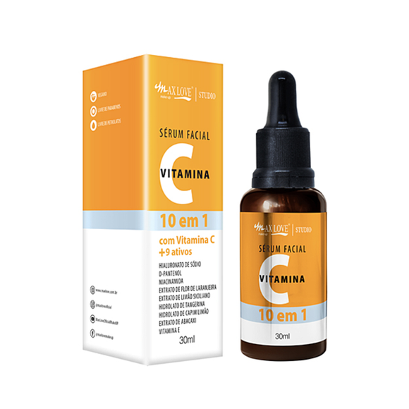 Max Love Vitamina C 10 Em 1 Serum Facial 30ml