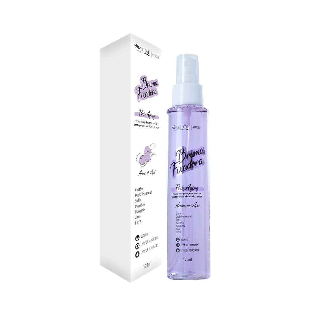 Max Love Bruma Fixadora Aroma De Acai 120ml