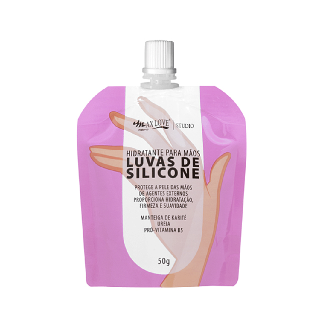 Max Love Hidratante Para Maos Luva De Silicone 50g