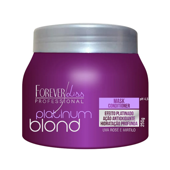 Forever Liss Platinum Blond Mascara Matizadora 250g