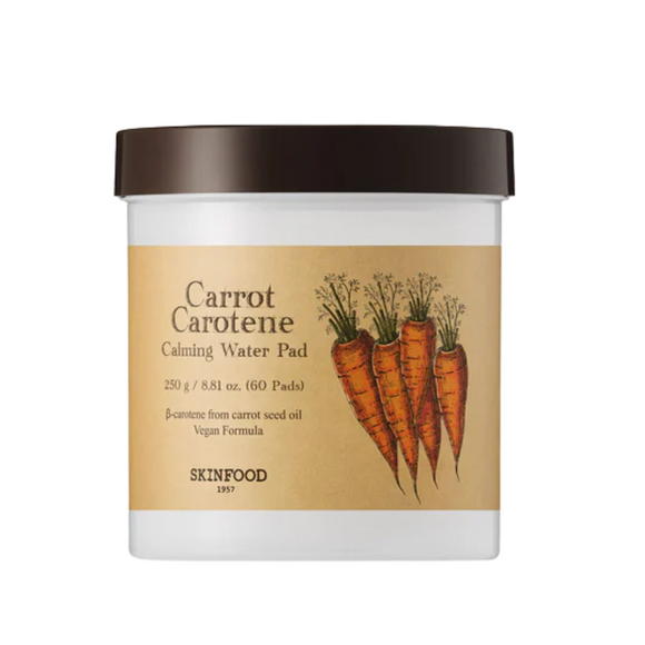 Skin Food Carrot Carotene Calming Water Pad 60Pads 250G