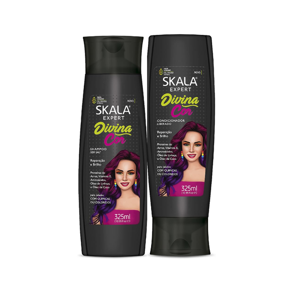 Skala Divina Cor Shampoo&Condicionador Set
