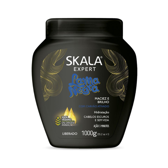Skala Exp  Lama Negra Creme De Tratamento 1Kg