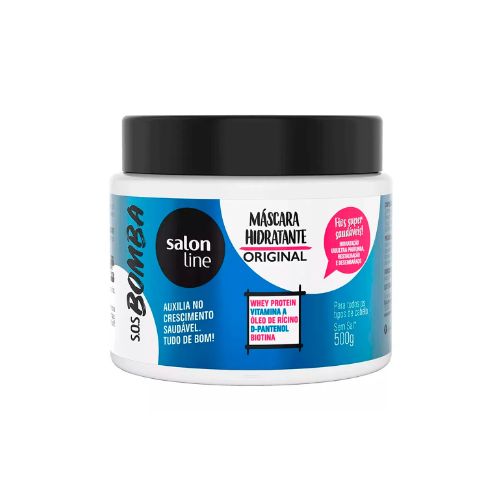 Salon Line Sos Bomba Original Mascara De Tratamento 500g