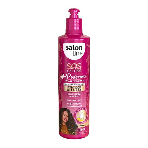 Salon Line Crema para peinar cabello ondulado 300ml-Noche