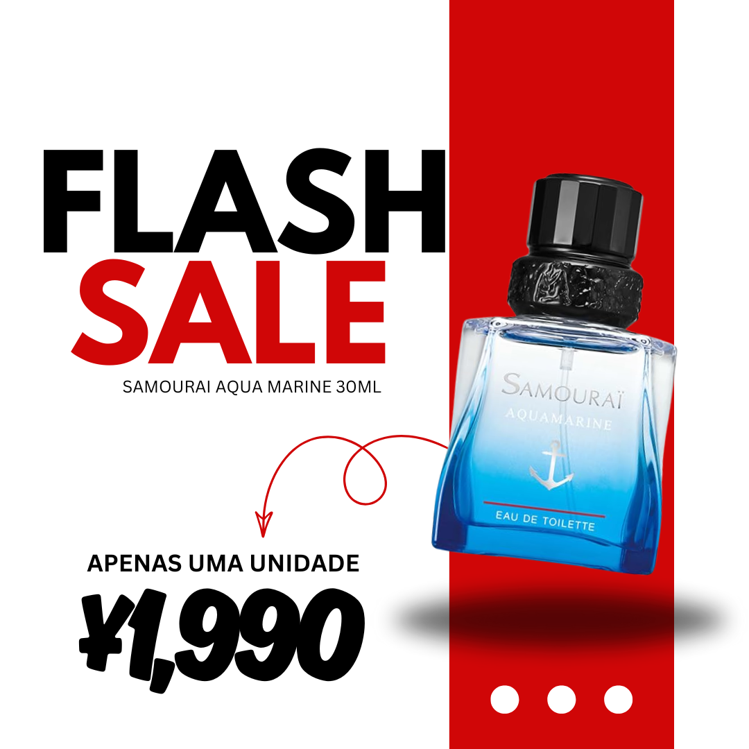 Samourai Aqua Marine Edt 30ml - Tester