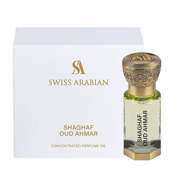 Swiss Arabian Shaghaf Oud Ahmar Aceite de Perfume 12ml