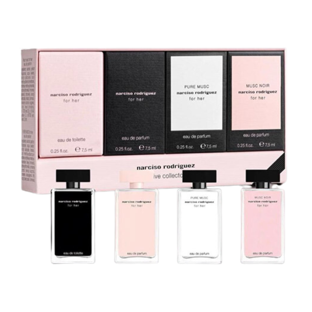 Narciso Rodriguez For Her Collection 7.5ml x 4Pcs