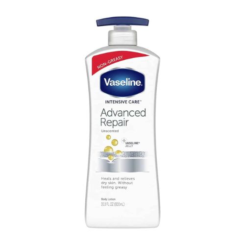 Vaseline Advanced Repair Unscented Body Lotion 600ml
