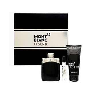 Mont Blanc Legend Gift Set 3pcs Edt 100ml Edt 7.5ml After shave 100ml