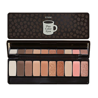 Etude Play 10 Color Eyes Shadow Palette In The Cafe