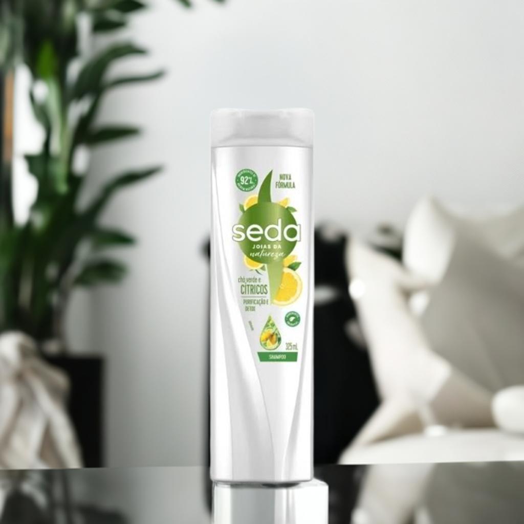 Seda Recarga Natural Pureza Detox Shampoo 325ml